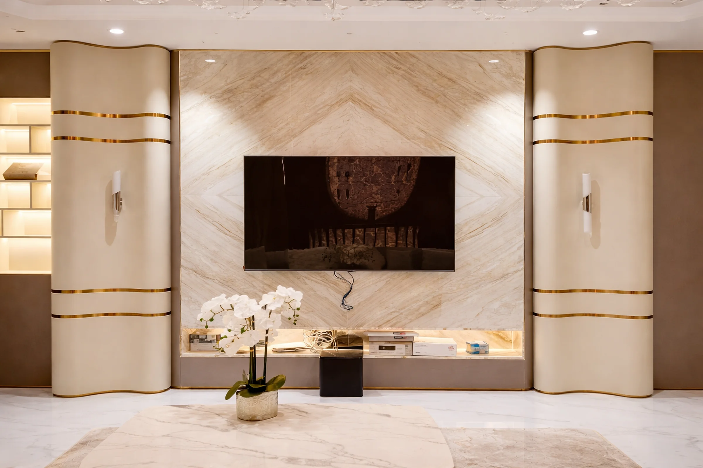 Crucifer Apartment Unit 3203 – DAMAC Maison, Downtown Dubai - Creative Avenue Carpentry